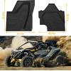imageSAUTVS TPE AntiSlip Floor Mats for CanAm Maverick R Front Row Floor Liners All Weather Protection Slush Mats for Can Am Maverick R MAX X RS 2024 Accessories 2PCS