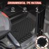 imageSAUTVS TPE AntiSlip Floor Mats for Polaris General 1000 XP 1000 1624 All Weather Protection Front Row Floor Liners Slush Mats for Polaris General 1000 General XP 1000 20162024 Accessories