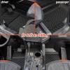 imageSAUTVS TPE AntiSlip Floor Mats for Polaris General 1000 XP 1000 1624 All Weather Protection Front Row Floor Liners Slush Mats for Polaris General 1000 General XP 1000 20162024 Accessories