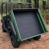 imageSAUTVS TPE Cargo Bed Mat Liner for Kawasaki Mule Rubber Rear Cargo Bed Mat All Weather Protector Slush Liner for Kawasaki Mule 2010 2500 3000 3010 4000 4010 19902025 Accessories Replace KAF25023
