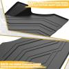 imageSAUTVS TPE Floor Mats for CFMOTO UFORCE 1000 XL 20222025 Front and Rear Row Floor Liners All Weather Protection Slush Mats Floor Mats for CFMOTO UForce 1000 XL 20222025 Accessories