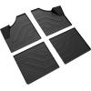 imageSAUTVS TPE Floor Mats for CFMOTO UFORCE 1000 XL 20222025 Front and Rear Row Floor Liners All Weather Protection Slush Mats Floor Mats for CFMOTO UForce 1000 XL 20222025 Accessories