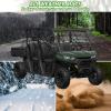 imageSAUTVS TPE Floor Mats for Can Am Defender Max Rubber Front and Rear Row Floor Liners All Weather Protection Slush Mats for CanAm Defender MAX HD7 HD8 HD9 HD10 20162025 Accessories 4PCS