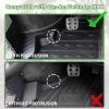 imageSAUTVS TPE Floor Mats for Can Am Defender Max Rubber Front and Rear Row Floor Liners All Weather Protection Slush Mats for CanAm Defender MAX HD7 HD8 HD9 HD10 20162025 Accessories 4PCS