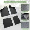 imageSAUTVS TPE Floor Mats for Can Am Defender Max Rubber Front and Rear Row Floor Liners All Weather Protection Slush Mats for CanAm Defender MAX HD7 HD8 HD9 HD10 20162025 Accessories 4PCS