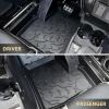 imageSAUTVS TPE Floor Mats for Kawasaki Teryx KRX 1000 Front Row Floor Liners All Weather Protection Slush Mats for Kawasaki Teryx KRX KRX4 1000 20202025 Accessories 2PCS