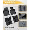 imageSAUTVS TPE Floor Mats for Polaris RZR PRO XP 4R 4S 4 2020 Front and Rear Row Floor Liners All Weather Protection Slush Mats for Polaris RZR PRO XP4R4S4 20202025 Accessories 4PCS
