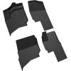 imageSAUTVS TPE Floor Mats for Polaris Ranger XD 1500 Crew 2024 2025 Front and Rear Row Floor Liners All Weather Protection Slush Mats Floor Mats for Polaris Ranger 1500 XD Crew 2024 2025 Accessories
