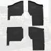 imageSAUTVS TPE Floor Mats for Polaris Ranger XP 1000 Crew 1925 Front and Rear Row Floor Liners All Weather Protection Slush Mats for Polaris Crew Ranger XP 1000 20192025 Accessories 4PCS