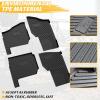 imageSAUTVS TPE Floor Mats for Polaris Ranger XP 1000 Crew 1925 Front and Rear Row Floor Liners All Weather Protection Slush Mats for Polaris Crew Ranger XP 1000 20192025 Accessories 4PCS