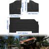 imageSAUTVS TPE Floor Mats for Polaris Xpedition XP5 ADV5 Front and Rear Row Floor Liners All Weather Protection Slush Mats Floor Mats for Polaris Xpedition XP 5 ADV 5 2024 Accessories 3PCS