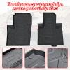 imageSAUTVS TPE Front AntiSlip Floor Mats Row Floor Liners for Polaris RZR PRO XPPRO RS 2020 2021 2022 2023 2024 2025 Accessories All Weather Protection Slush Mats