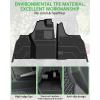 imageSAUTVS TPE Front Floor Mat for Honda Pioneer 520 20212025 Pioneer 500 20152023 Rubber Front Row Floor Liners Slush Mat Accessories Replace 0SP63HL5101 All Weather Protection