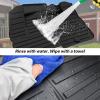 imageSAUTVS TPE Front Floor Mats for CFMOTO ZFORCE 950 HO EX Sport 20202024 Front Row Floor Liners Slush Mat All Weather Protection for CFMOTO ZForce 950 HO EX Sport 20202024 Accessories