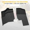 imageSAUTVS TPE Front Floor Mats for Polaris Ranger XD 1500  Crew 2024 2025 Front Row Floor Liners All Weather Protection Slush Mats for Polaris Ranger 1500 XD All Models 2024 2025 Accessories