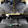 imageSAUTVS TPE Front Floor Mats for Polaris Ranger XD 1500  Crew 2024 2025 Front Row Floor Liners All Weather Protection Slush Mats for Polaris Ranger 1500 XD All Models 2024 2025 Accessories