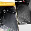 imageSAUTVS TPE Front Floor Mats for Polaris Ranger XD 1500  Crew 2024 2025 Front Row Floor Liners All Weather Protection Slush Mats for Polaris Ranger 1500 XD All Models 2024 2025 Accessories