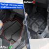 imageSAUTVS TPE Front Floor Mats for Polaris Xpedition XPADV 2024 Front Row Floor Liners All Weather Protection Slush Mats Floor Mats for Polaris Xpedition XP XP5 ADV ADV5 2024 Accessories 2PCS