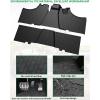 imageSAUTVS TPE Front and Rear Floor Mats for Kawasaki Mule Pro FXT DXT 20152025 Accessories Rubber Row Floor Liners Slush Mats Replace KAF080033 KAF080034 All Weather Protection