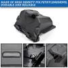 imageSAUTVS Tablet Mount Phone Holder with Storage Box for Polaris General 1000XP 10004 20162025 Accessories Electronic Device GPS Phone Mount Tablet Holder with Storage Bin