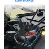 imageSAUTVS Tablet Phone Device Holder for Maverick R Adjustable Electronic Device Holder GPS Phone Tablet Mount with Storage Box for Can Am Maverick R MAX X RS 2024 Accessories 715007176