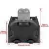 imageSAUTVS Tablet Phone Device Holder for Polaris Ranger XP 1000 1824 Electronic Device Holder Phone Tablet GPS Mount with Storage Box for Polaris Ranger 1000 XP Crew Diesel 20182024 Accessories