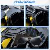 imageSAUTVS Tablet Phone Device Holder with Storage Box for CanAm Maverick R Adjustable Electronic Device Holder GPS Phone Tablet Mount for Can Am Maverick R MAX X RS 2024 Accessories 715007176