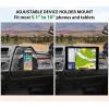 imageSAUTVS Tablet Phone Holder Compatible with Honda Pioneer 7002 7004 2023 2024 2025 Electronic Device Holder GPS Tablet Phone Mount with Storage Box for Honda Pioneer 700 20232025 Accessories