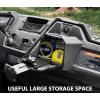 imageSAUTVS Tablet Phone Holder Compatible with Honda Pioneer 7002 7004 2023 2024 2025 Electronic Device Holder GPS Tablet Phone Mount with Storage Box for Honda Pioneer 700 20232025 Accessories