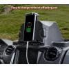 imageSAUTVS Tablet Phone Holder for Polaris Ranger XD 1500 Adjustable Electronic Device Holder GPS Navigator Mount with Storage Box for Polaris Ranger Crew1500 XD Northstar Ultimate 2024 2025 Accessories