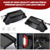 imageSAUTVS Tail Lights Assembly for Yamaha RMAX 1000 LED Smoked Black Taillights Brake Stop Lights Tail Lamps for 20212025 Yamaha Wolverine RMAX2 RMAX4 1000 Accessories 2PCS Replace B8KH47100000