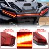 imageSAUTVS Tail Lights for Polaris RZR XP 1000 2024 Red LED Taillights Rear Lamps for Polaris RZR XP 1000 XP 4 1000 2024 Ultimate Sport Premium Accessories 2PCS Replace 2415182 2415183