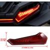 imageSAUTVS Tail Lights for Polaris RZR XP 1000 2024 Red LED Taillights Rear Lamps for Polaris RZR XP 1000 XP 4 1000 2024 Ultimate Sport Premium Accessories 2PCS Replace 2415182 2415183