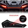 imageSAUTVS Tail Lights for Polaris RZR XP 1000 2024 Red LED Taillights Rear Lamps for Polaris RZR XP 1000 XP 4 1000 2024 Ultimate Sport Premium Accessories 2PCS Replace 2415182 2415183