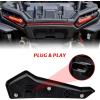 imageSAUTVS Tail Lights for Polaris RZR XP 1000 2024 Smoked Black LED Taillights Rear Lamps for Polaris RZR XP 1000 XP 4 1000 2024 Ultimate Sport Premium Accessories 2PCS Replace 2415182 2415183