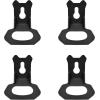imageSAUTVS Tie Down Brackets Hooks for CanAm Maverick X3 Black Steel Anchors Fasten Hook for Can Am Maverick X3 MAX RS DS RR Turbo 20172025 Accessories 4PCS