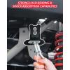 imageSAUTVS Tie Down Brackets Hooks for CanAm Maverick X3 Black Steel Anchors Fasten Hook for Can Am Maverick X3 MAX RS DS RR Turbo 20172025 Accessories 4PCS