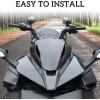 imageSAUTVS Tinted Gauge Spoiler for Can Am Spyder F3 F3 S 20152023 Smoked Gauge Shield Support Gauge Spoiler Cover for Canam Spyder F3  F3S 20152023 Accessories Replace 219400531