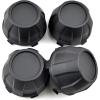 imageSAUTVS Tire Wheel Hub Caps for Kawasaki Teryx Black Dust Center Hub Cap Covers for Kawasaki Teryx KRX 1000 20202024 Accessories 4PCS Replace 110651341