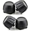 imageSAUTVS Tire Wheel Hub Caps for Kawasaki Teryx Black Dust Center Hub Cap Covers for Kawasaki Teryx KRX 1000 20202024 Accessories 4PCS Replace 110651341
