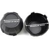imageSAUTVS Tire Wheel Hub Caps for Kawasaki Teryx Black Dust Center Hub Cap Covers for Kawasaki Teryx KRX 1000 20202024 Accessories 4PCS Replace 110651341