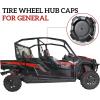 imageSAUTVS Tire Wheel Hub Caps for Polaris General 1000 Black Rim Center Cover Wheel Center Cap for Polaris General 10004 20162021 Accessories 4PCS Replace 1522498