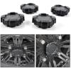 imageSAUTVS Tire Wheel Hub Caps for Polaris General 1000 Black Rim Center Cover Wheel Center Cap for Polaris General 10004 20162021 Accessories 4PCS Replace 1522498