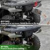 imageSAUTVS Tool Box Cover with Lock Latch for Polaris Sportsman 450 570 Rear Storage Box Cover Back Cargo Lid for Polaris Sportsman 450 500 570 700 800 Touring 20062024 Accessories Replace 5436349