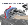 imageSAUTVS Transparent Handguards Protector Wind Deflector for SkiDoo REV Gen5  Gen4  XSXMXPXRXU Models Plastic Hand Guards Handlebar Air Deflectors 2PCS Replace 860200789