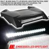imageSAUTVS Turbo Hood Scoop with LED Spotlight for RZR XP 1000TURBO 1923 Hood Scoop with LED Auxiliary Lamp Accent Light Kit for Polaris RZR XP 1000TURBO S 4 20192023 Accessories