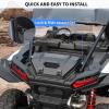 imageSAUTVS UTV 55 QT Rear Cargo Box for Polaris RZR XP 1000  XP4 1000 2024 2025 Accessories Poly Water Resistant Rear Cargo Storage Box Trunk Bed Bin Replace OEM 2884525