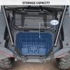 imageSAUTVS UTV 55 QT Rear Cargo Box for Polaris RZR XP 1000  XP4 1000 2024 2025 Accessories Poly Water Resistant Rear Cargo Storage Box Trunk Bed Bin Replace OEM 2884525