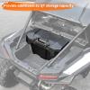 imageSAUTVS UTV 82 QT Forward Cargo Box for Polaris RZR XP 1000 XP 4 1000 2024 2025 Accessories Poly Water Resistant 82QT Forward Cargo Storage Bin Replace OEM 2889611