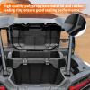 imageSAUTVS UTV 82 QT Forward Cargo Box for Polaris RZR XP 1000 XP 4 1000 2024 2025 Accessories Poly Water Resistant 82QT Forward Cargo Storage Bin Replace OEM 2889611